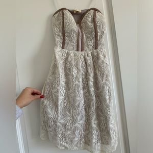 Urban Outfitters lace corset dress.